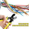 Wire Cutter size 1.5 - 16mm2 with Stripping Pliers Tang Potong Kabel